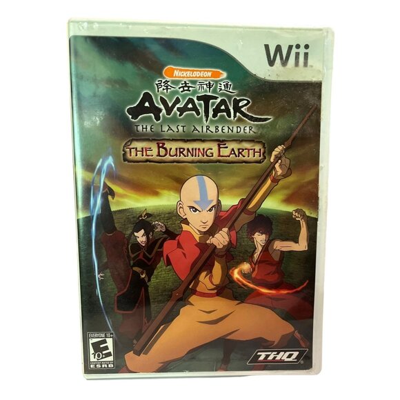 Avatar The Last Airbender The Burning Earth Nintendo Wii 2007 - Picture 1 of 3